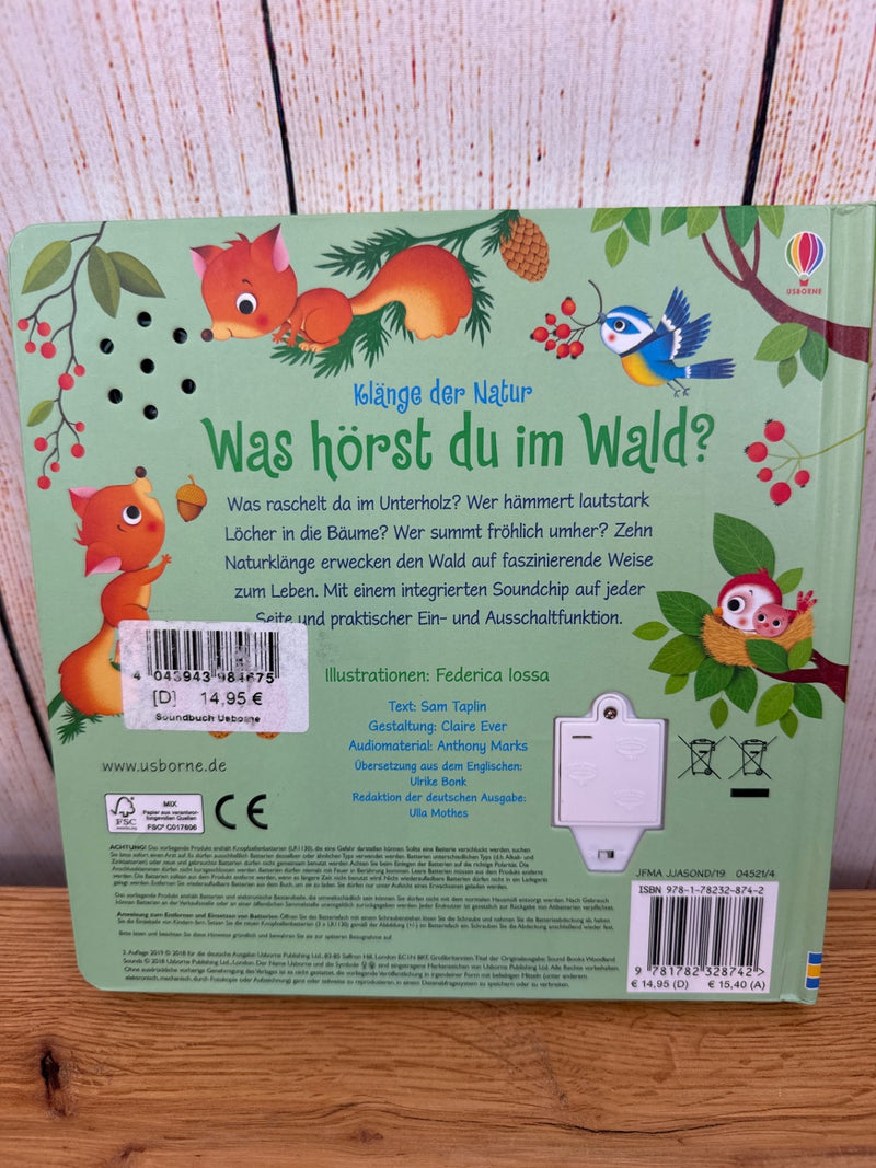 Usborne Verlag: Was hörst du da im Wald?