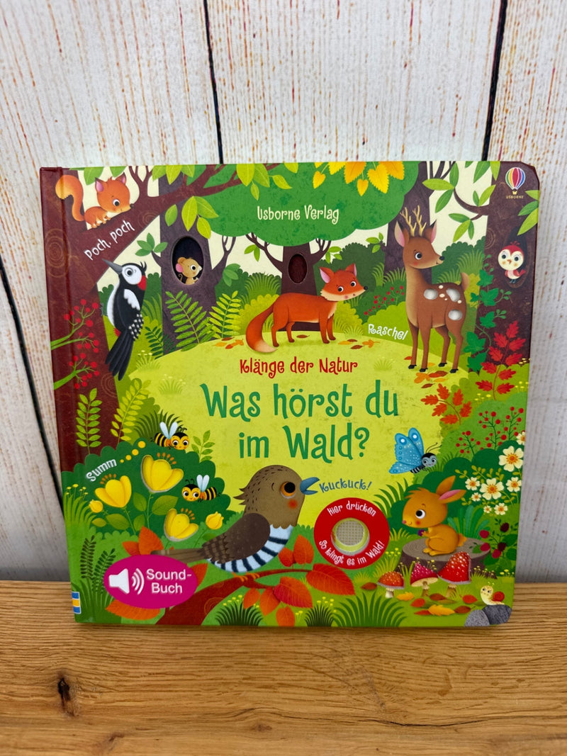 Usborne Verlag: Was hörst du da im Wald?