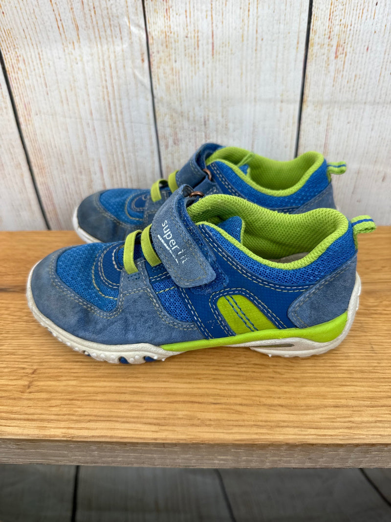 Superfit Halbschuhe hellblau/ hellgrün Gr. 28