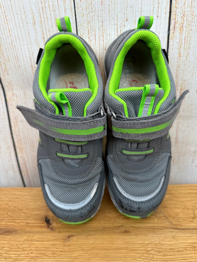 Superfit Halbschuhe grau/ hellgrün Gr. 32