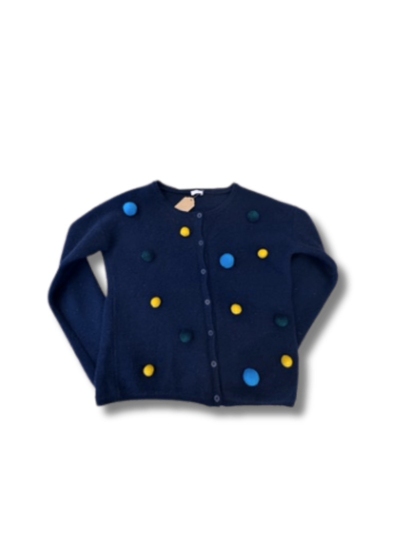 Cardigan dark blue size 140/146 | il gufo