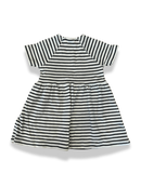 Ringelkeid mit rosa Schleife Gr.86 | Petit Bateau