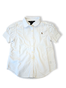 Bluse mit Puffärmeln weiß Gr.6 | Polo Ralph Lauren