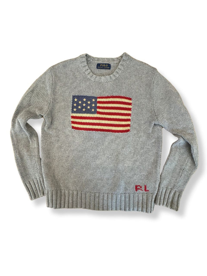 Pullover Grau Gr.10-12 | Ralph Lauren