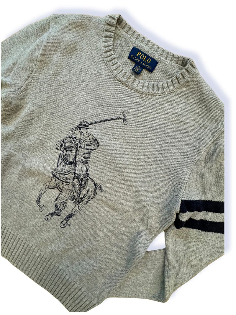 Sweater Gray Size 10-12 | Ralph Lauren