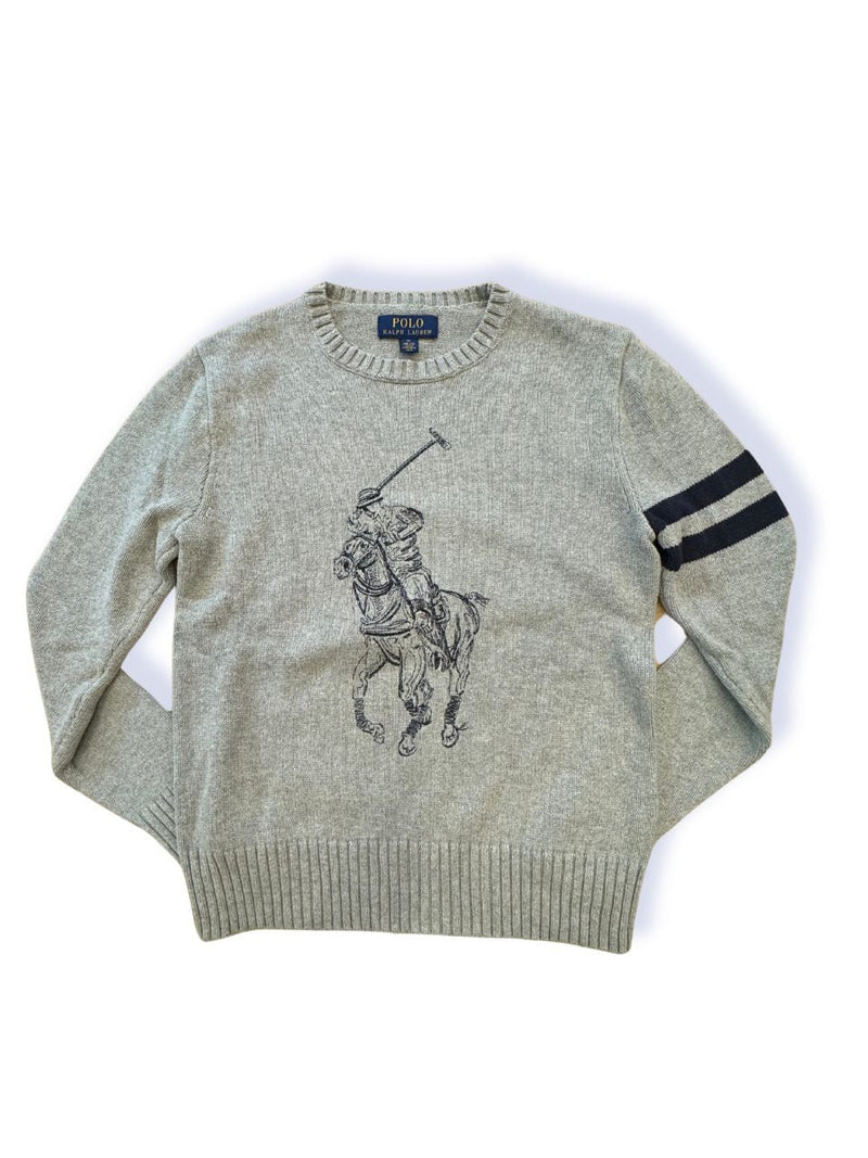 Sweater Gray Size 10-12 | Ralph Lauren