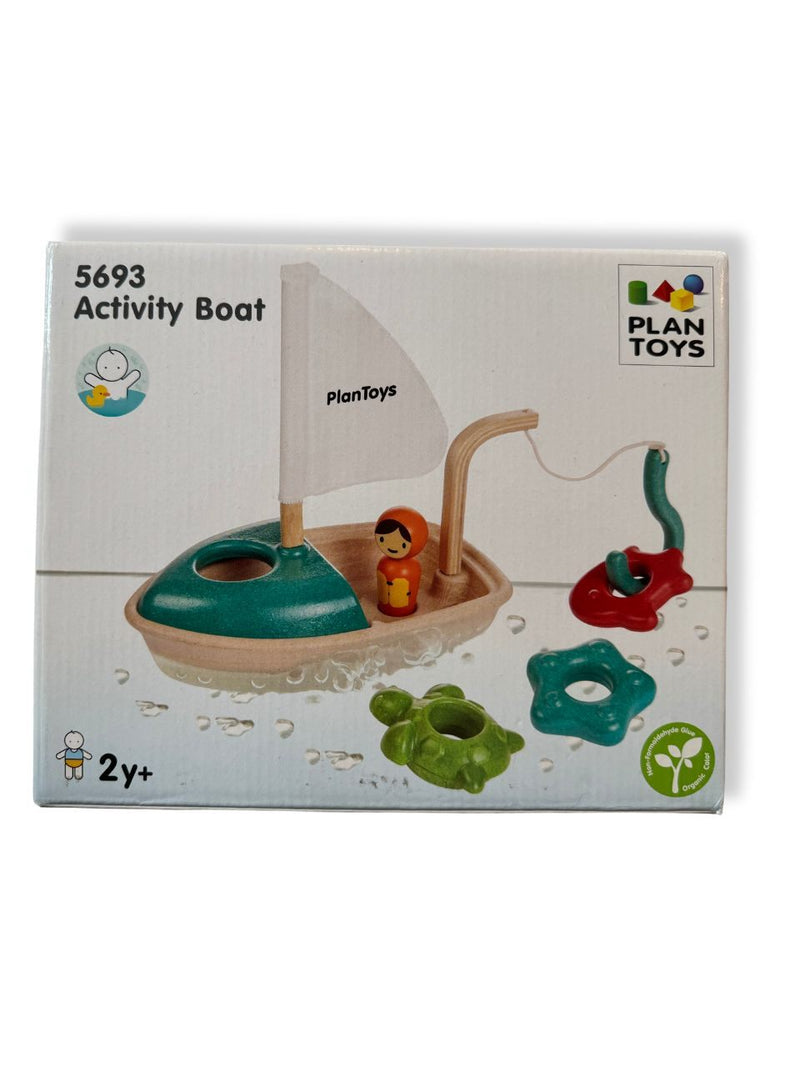 toy boat multicolored | PlanToys