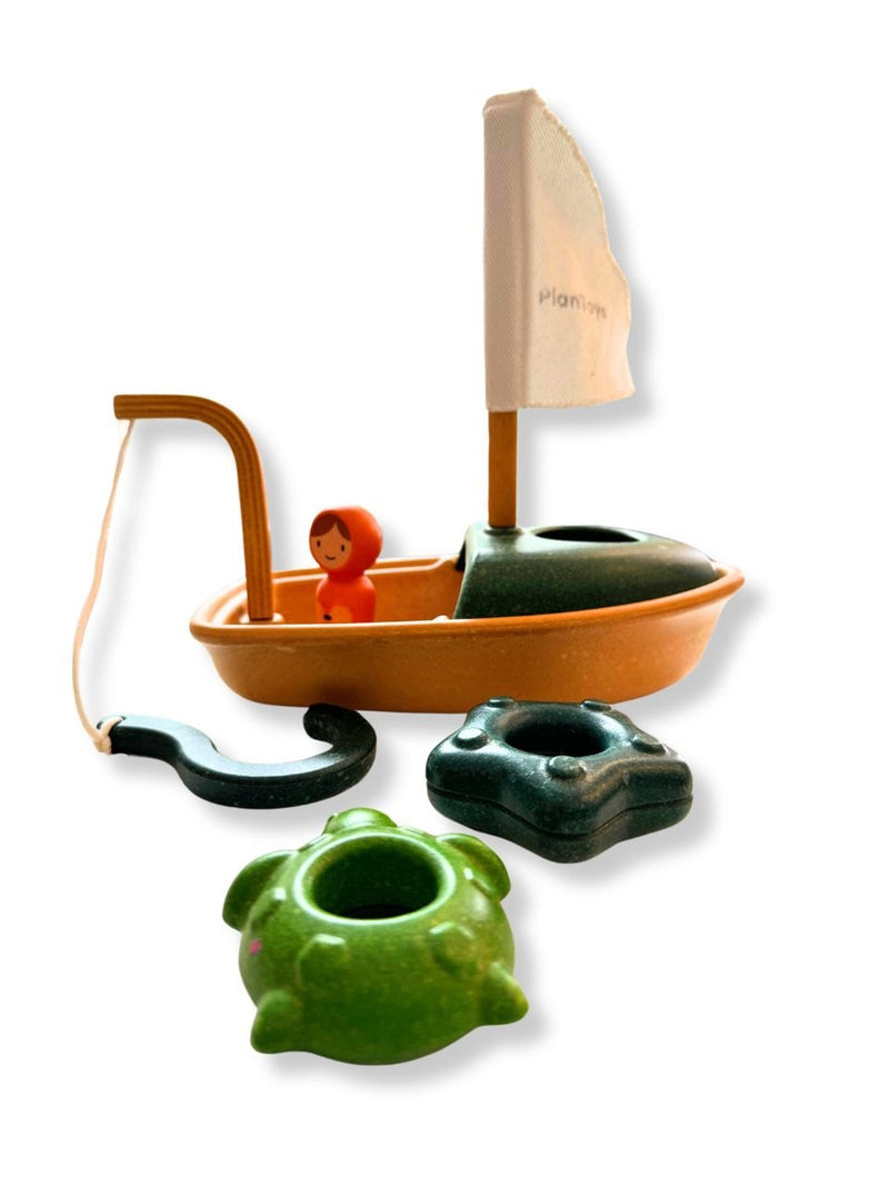 toy boat multicolored | PlanToys