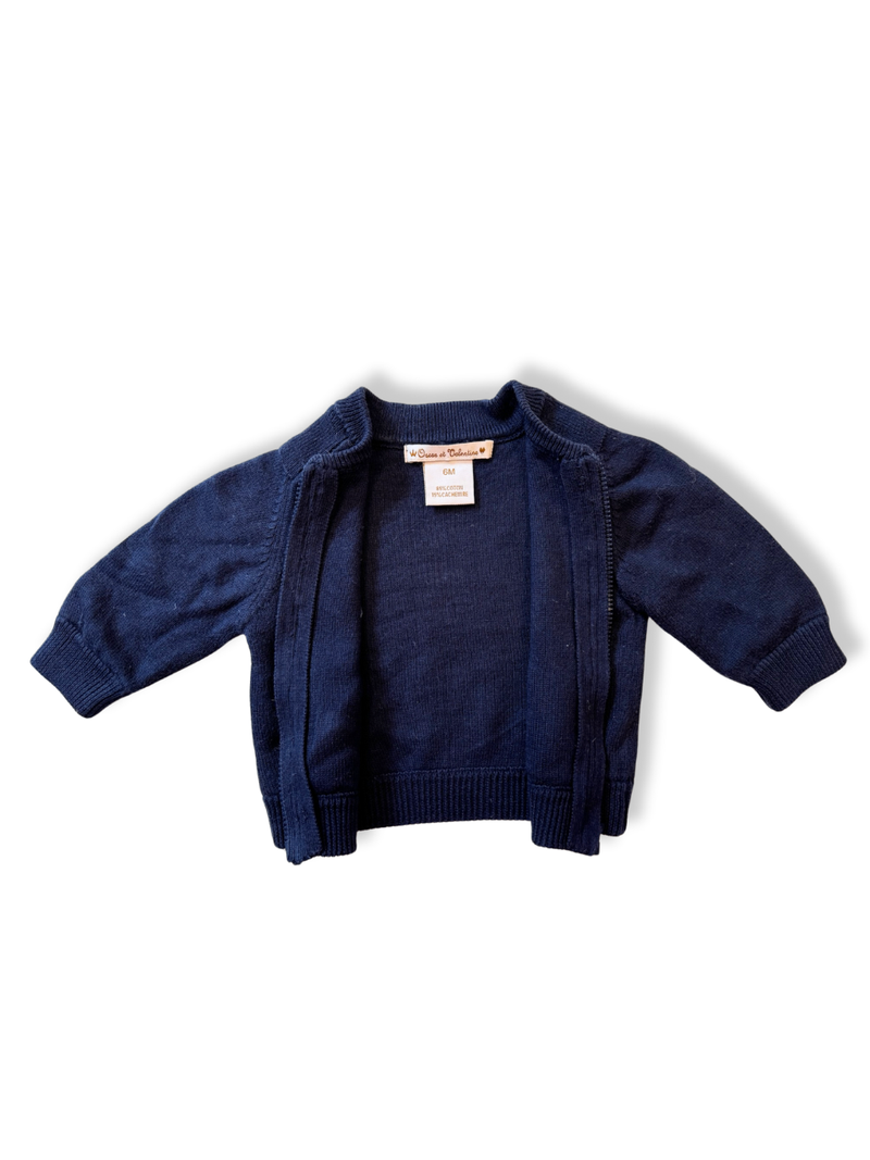 Cardigan made of cotton &amp; cashmere size 68 | Oscar et Valentine