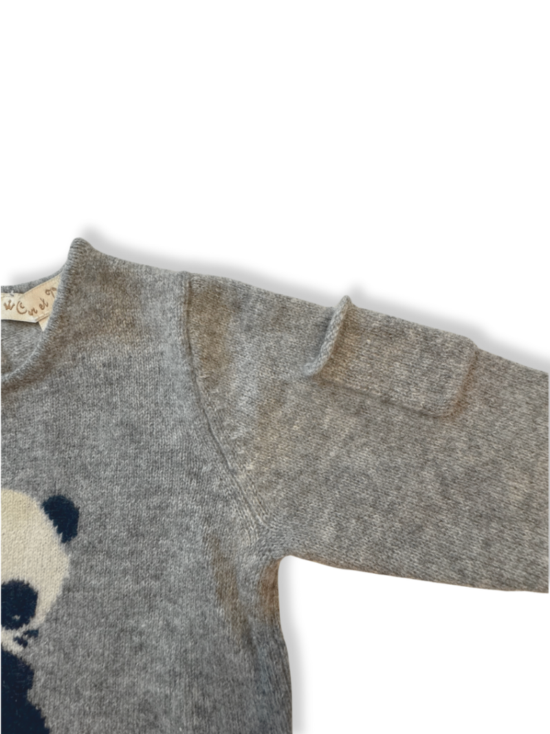 Pullover mit Panda-Motiv Gr.6m | Oscar et Valentine