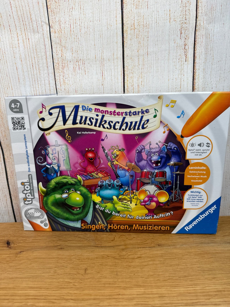 Ravensburger - Tip Toi Die monsterstarke Musikschule ab 4 Jahre (ohne Stift!)