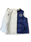 Daunen-Weste zum Wenden blau-weiß Gr.6 | Polo Ralph Lauren