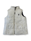 Daunen-Weste zum Wenden blau-weiß Gr.6 | Polo Ralph Lauren