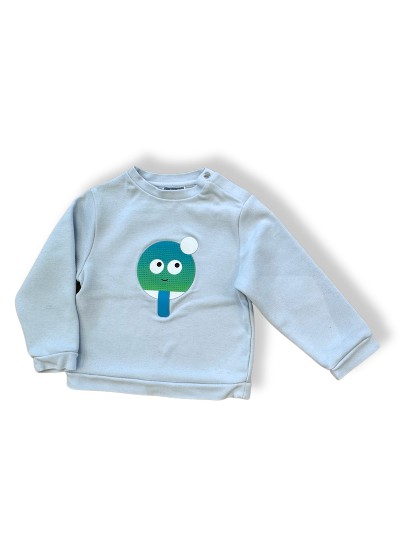 Sweatshirt light blue size 86 | Jacadi