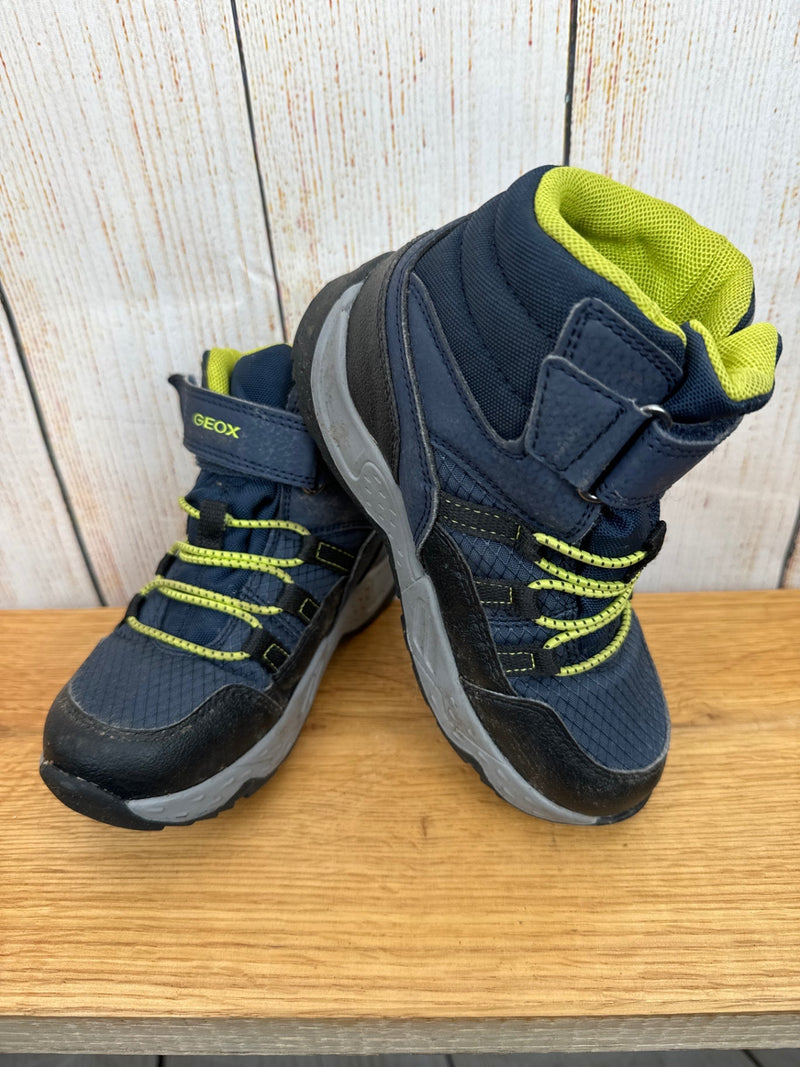 Geox halbhohe Schuhe Dunkelblau Gr. 28