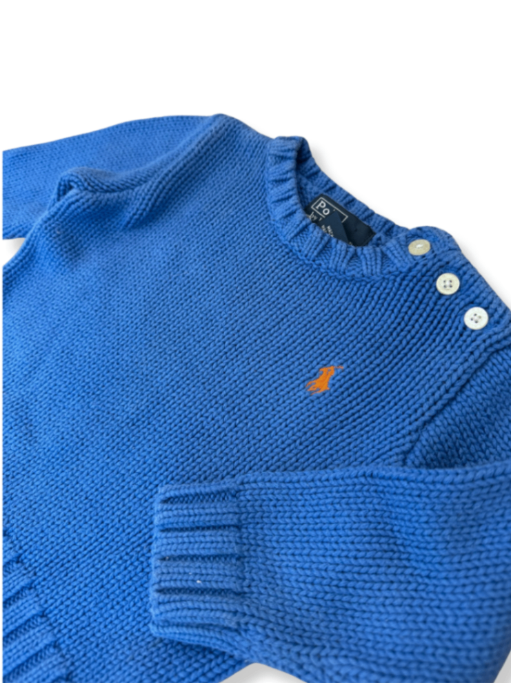 Sweater Blue Size 68/74 | Polarn O. Pyret