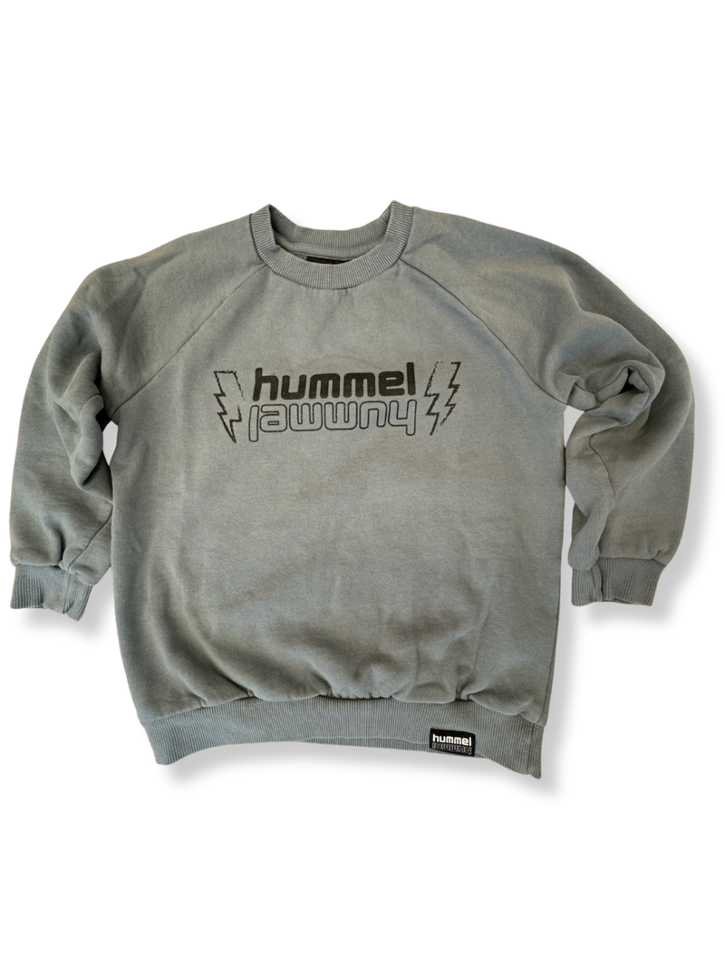 Sweatshirt Grau Gr.122 | Hummel