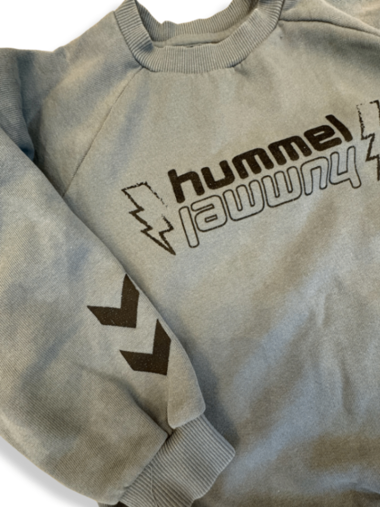 Sweatshirt Grau Gr.122 | Hummel