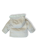 Winter jacket beige and white size 2 | Bonpoint