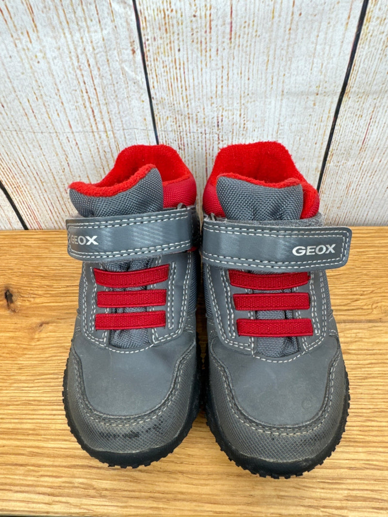 Geox low shoes grey/red size 22