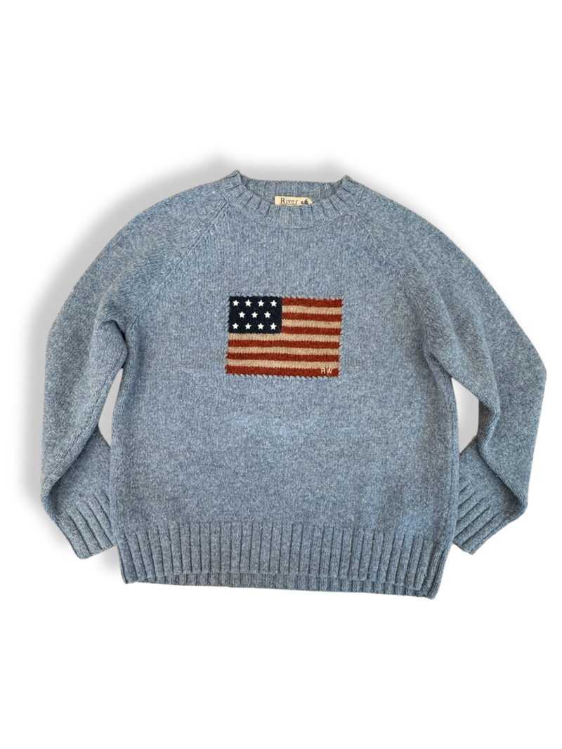 Sweater Blue Size 12 | River Woods