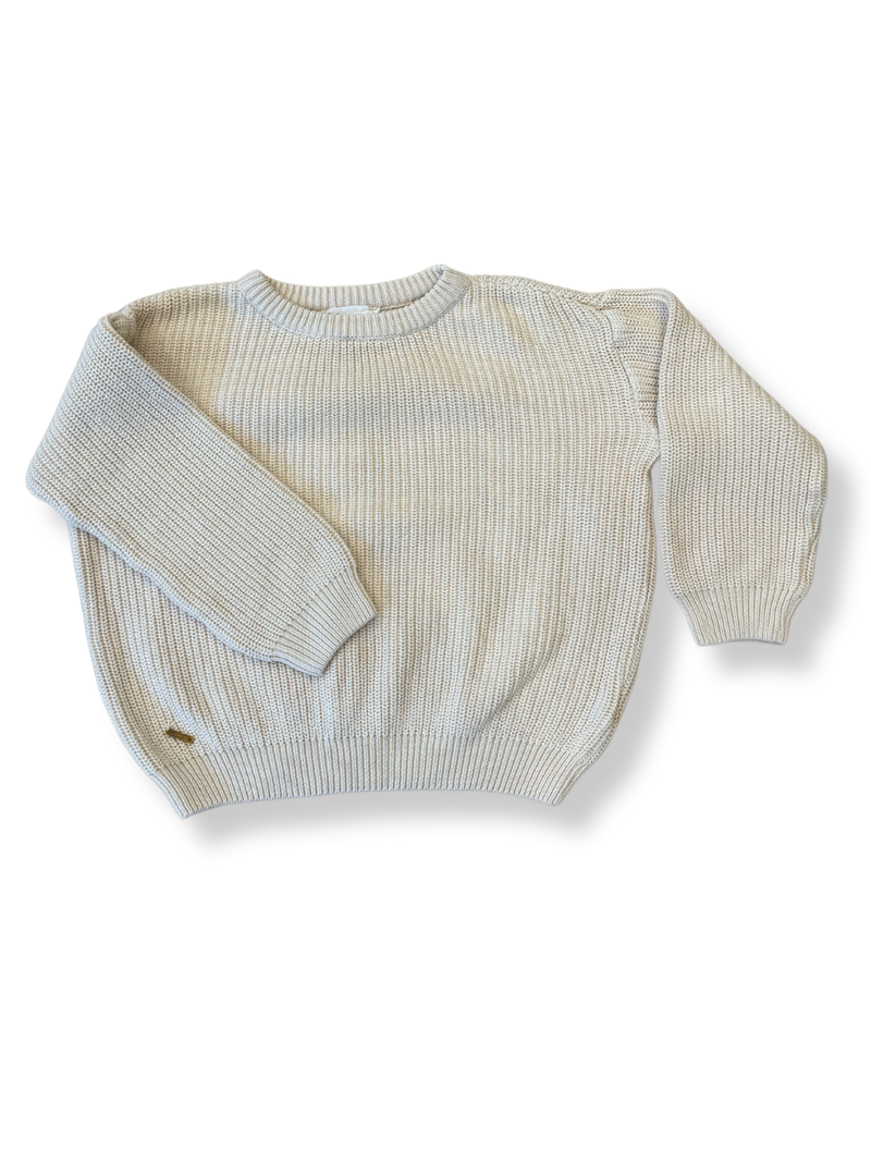 Pullover Beige Gr.110/116 | leevje