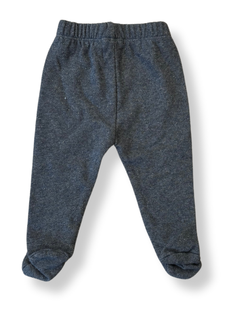 Jogging pants dark grey with lurex size 58/62 | Louis &amp; Louise