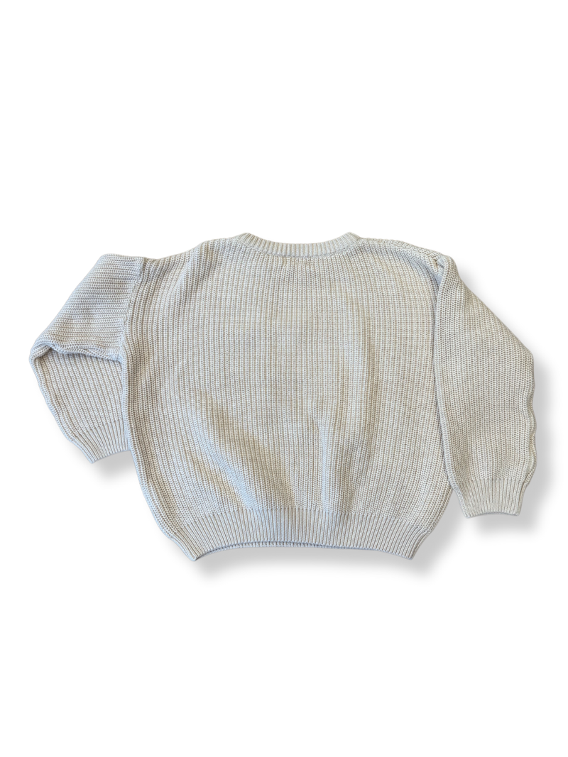 Pullover Beige Gr.110/116 | leevje