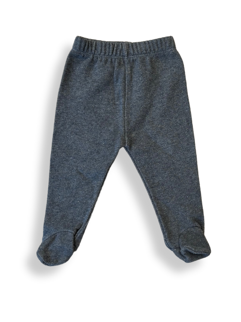 Jogging pants dark grey with lurex size 58/62 | Louis &amp; Louise