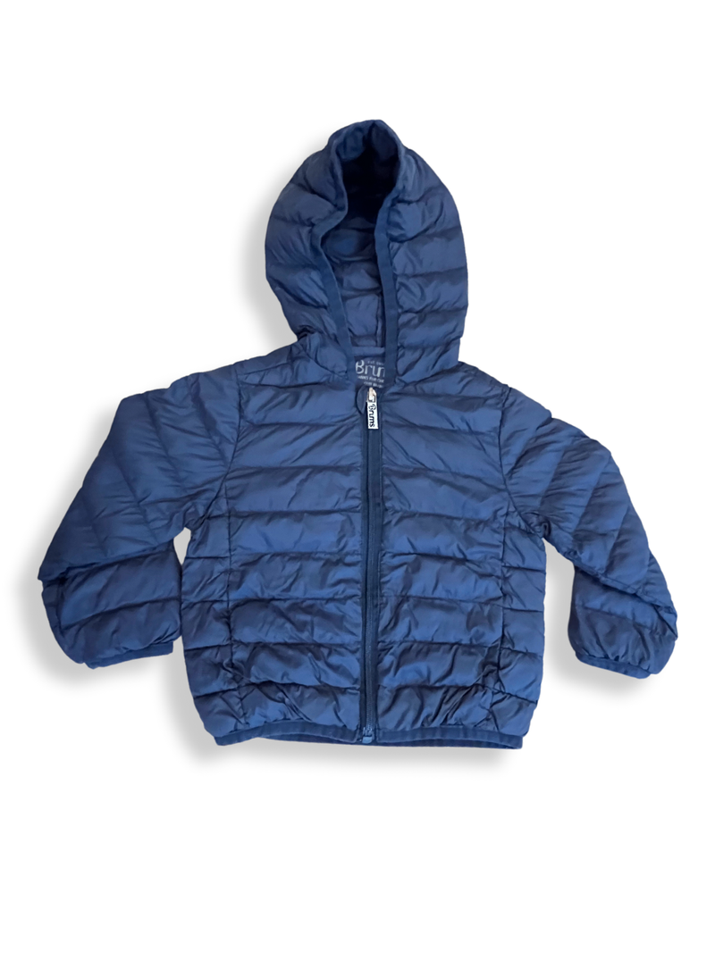 Down jacket ultralight dark blue size 98 | Brums