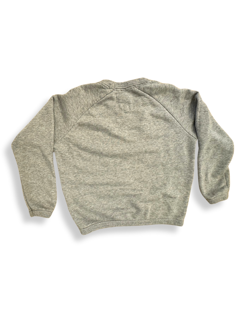 Sweater Grau mit Reh-Motiv Gr.116 | A0