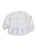 Bluse Weiß mit Bubikragen Gr.98 ( 3 | il gufo