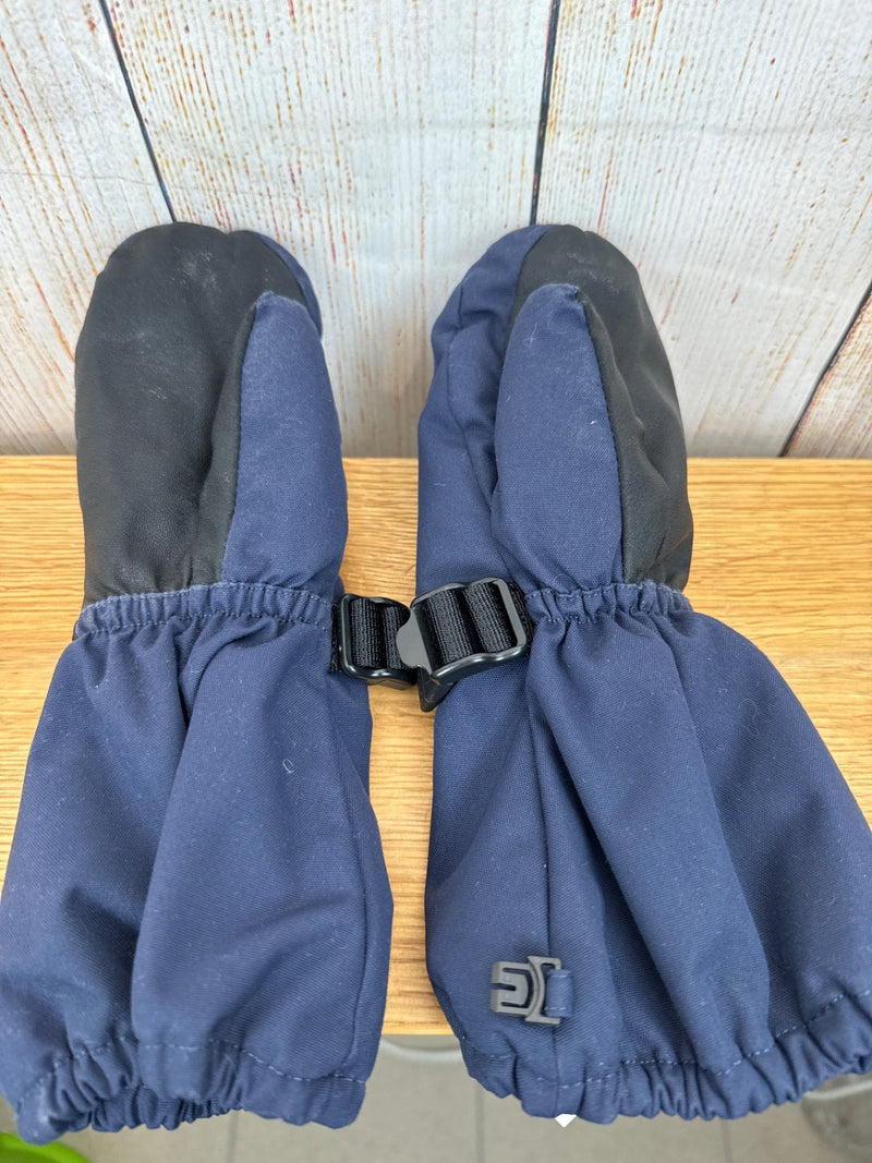 reima mittens dark blue/ black size 5