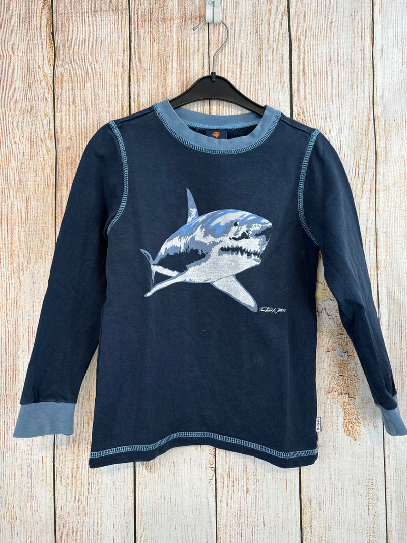 Jako-o Sweater Dark Blue with Shark Size 116