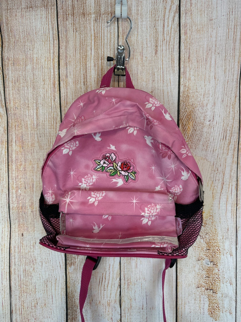 MCNeill children's backpack pink with birds