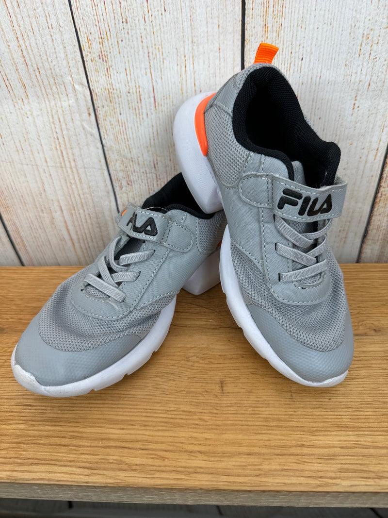 Fila Stoff Sneaker hellgrau Gr. 30