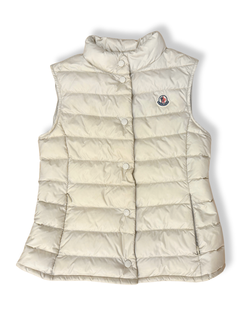 Daunen-Weste ultralight creme Gr.8 | Moncler