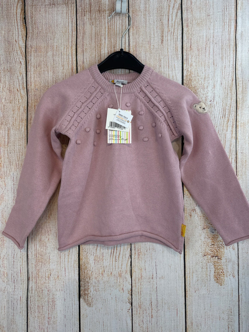 Steiff Strickpullover Rosa Gr. 98