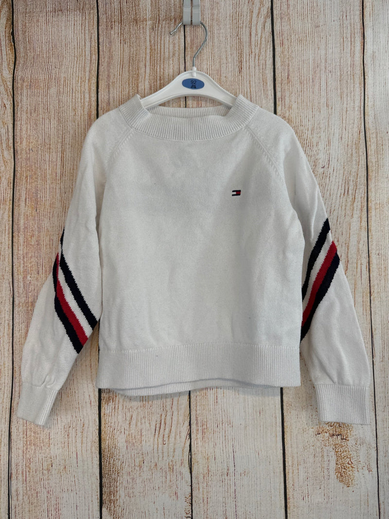 Tommy Hilfiger Feinstrickshirt Weiß Gr. 92