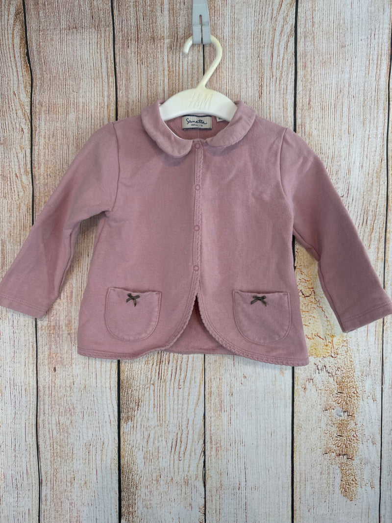 Sanetta Sweatjacke Rosa Gr. 80