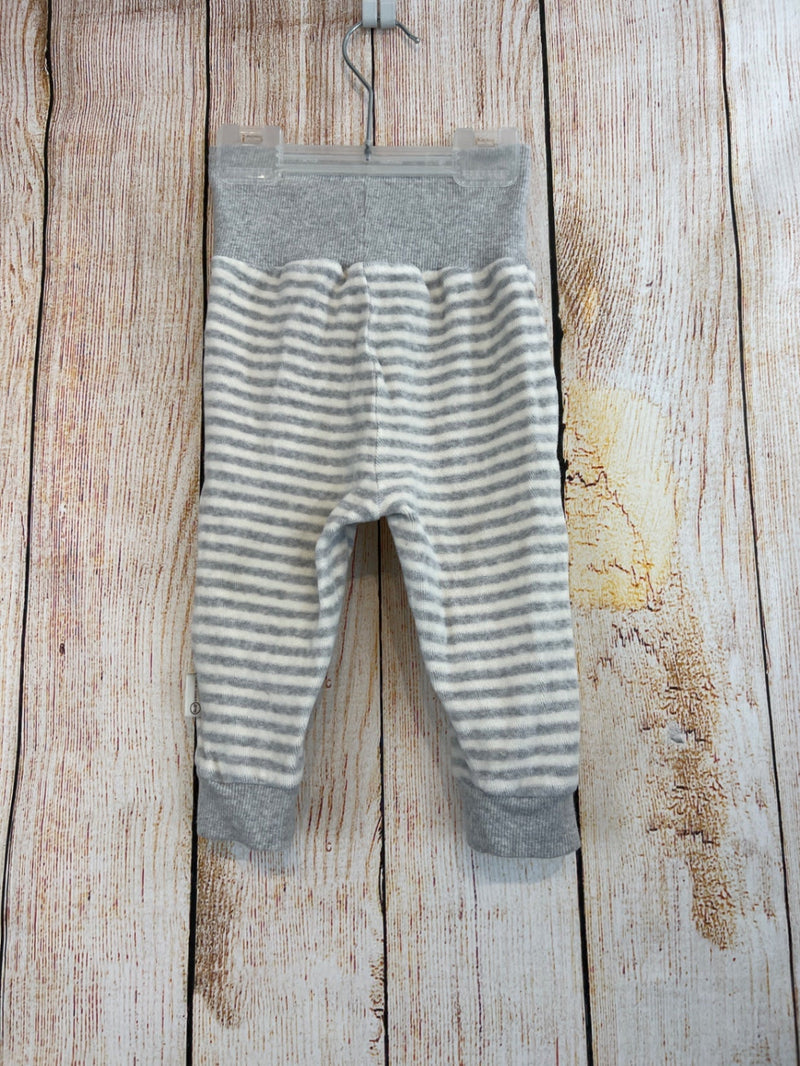 Steiff Saamthose grau/ beige gestreift Gr. 74