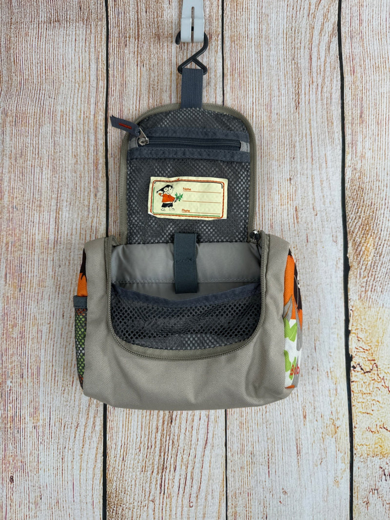 Vaude Kinder Waschtasche Grau gemustert