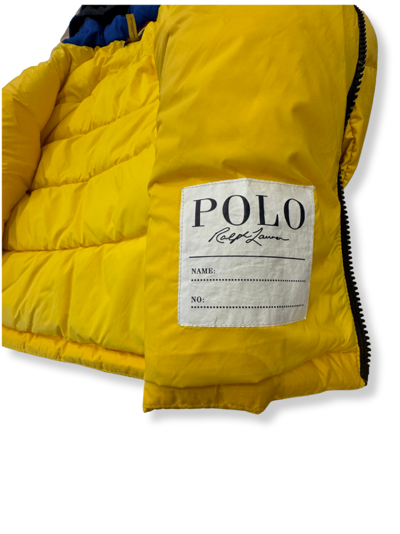 Daunen Jacke Gelb Gr.10 | Polo Ralph Lauren