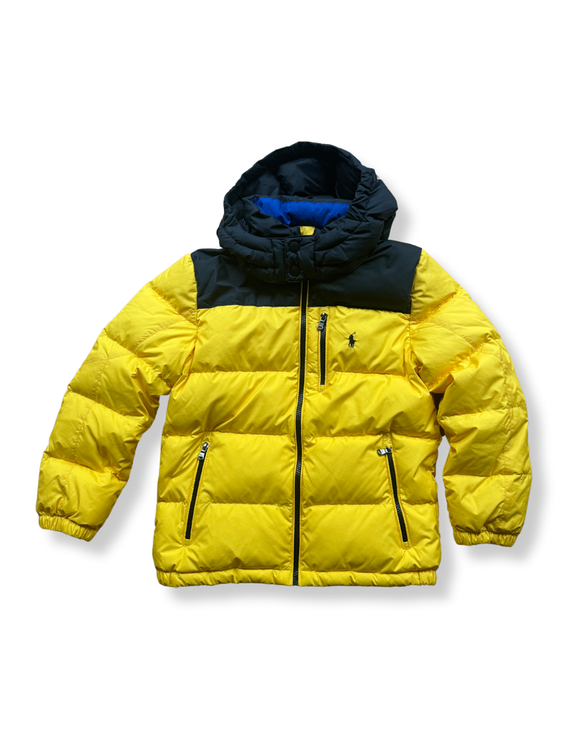 Daunen Jacke Gelb Gr.10 | Polo Ralph Lauren