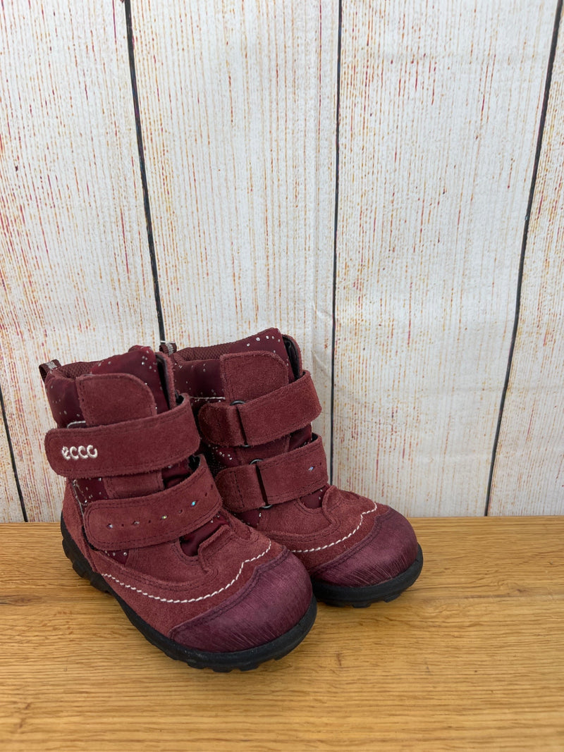 Ecco Winterstiefel Rot Gr. 24