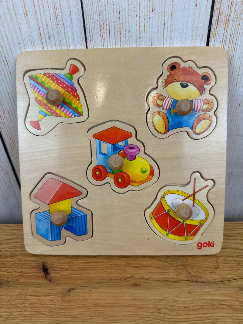 Goki Holz Legepuzzle Spielzeug