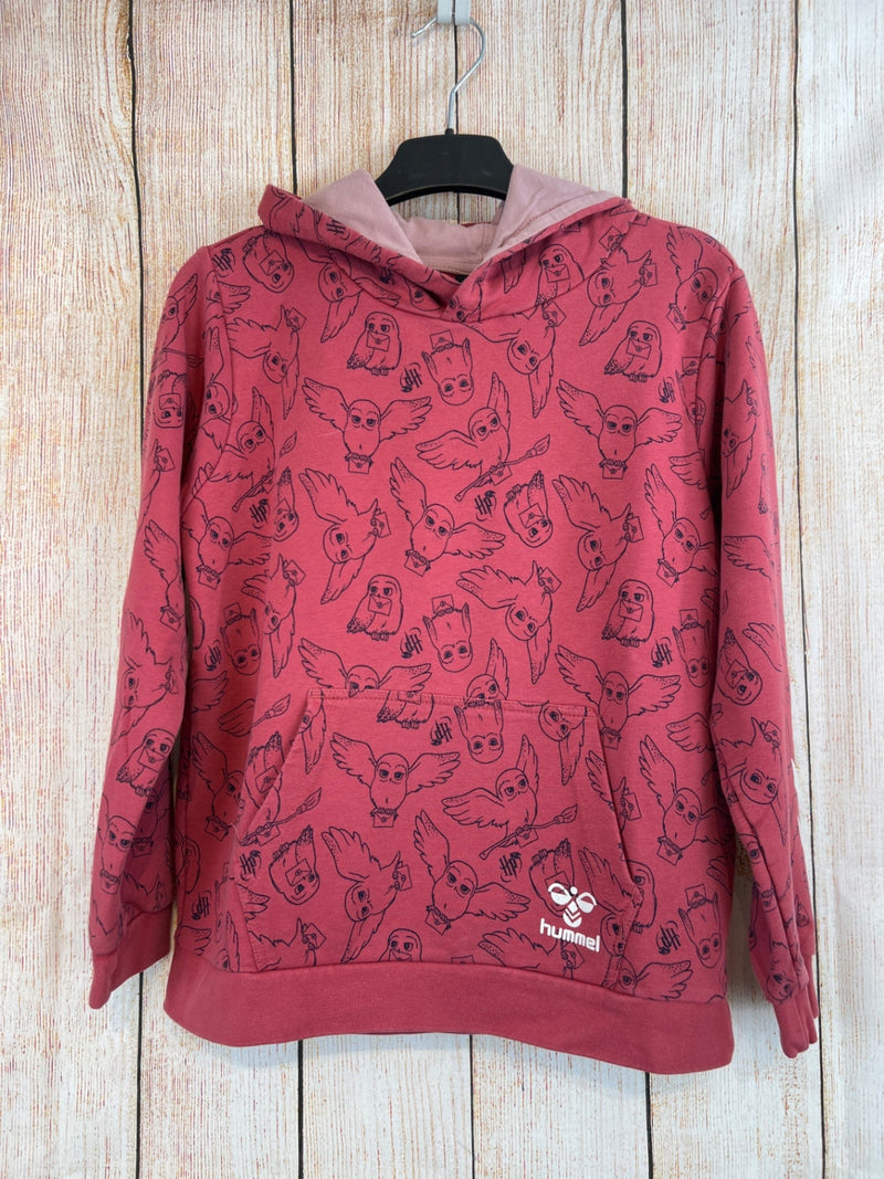 Hummel Hoodie Rot m. Harry Potter Motiven Gr. 146