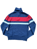 Pullover Blau, Rot und Weiß Gr.10-12 | Unbekannt