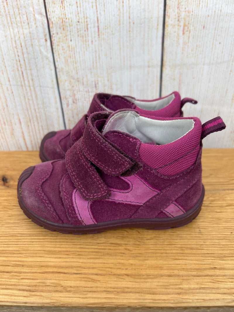 Superfit Halbschuhe burgunder Gr. 21