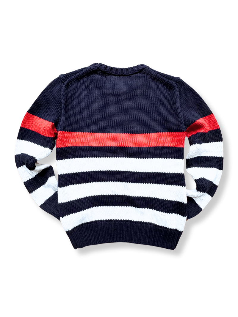 Pullover Blau, Rot, Weiß Gr.128 / 8 | Polo Ralph Lauren